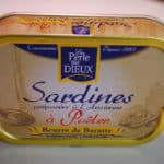 Sardines à poêler au beurre de barrate