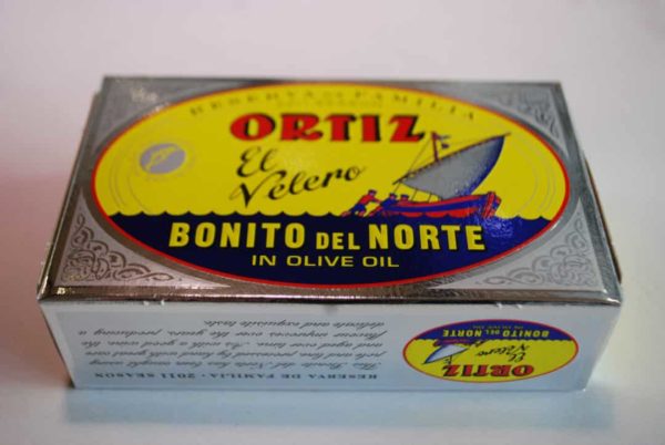 filet de thon geron à l'huile d'olive